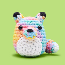 Load image into Gallery viewer, Felix the Fox Pastel Crochet Kit