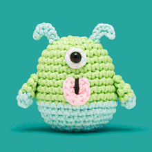 Load image into Gallery viewer, Zorp the Martian Crochet Kit