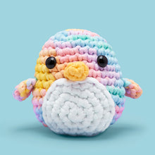 Load image into Gallery viewer, Pierre the Penguin Pastel Crochet Kit