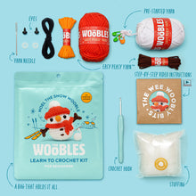 Load image into Gallery viewer, Noel the Snow Wooble Crochet Kit