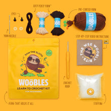 Load image into Gallery viewer, Sam the Sloth Crochet Kit