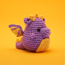 Load image into Gallery viewer, Kaida the Dragon Crochet Kit