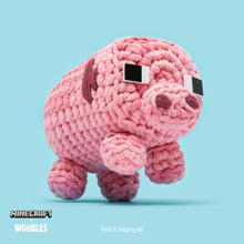 Load image into Gallery viewer, Minecraft Pig Crochet Kit