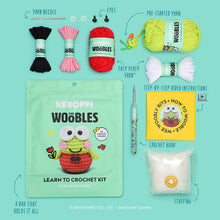Load image into Gallery viewer, Keroppi™ Crochet Kit