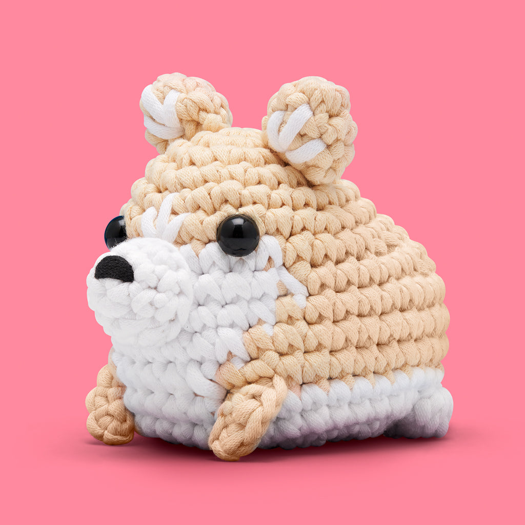 Lizzie the Corgi Crochet Kit