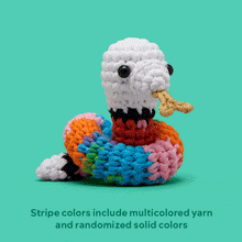 Load image into Gallery viewer, Milly the Snake Crochet Kit