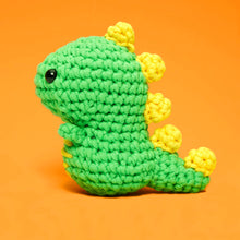 Load image into Gallery viewer, Fred the Dinosaur Crochet Kit