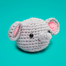 Load image into Gallery viewer, Bubbles the Elephant Crochet Kit