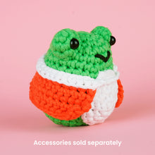 Load image into Gallery viewer, Henri the Frog Crochet Kit