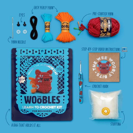 Maya the Alebrije Cat Crochet Kit