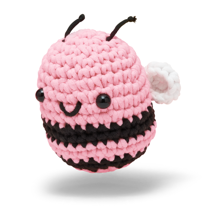 Cornelius the Bee Pink Crochet Kit