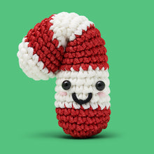 Load image into Gallery viewer, Peppi the Candy Cane Crochet Kit
