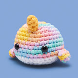 Bjørn the Narwhal Pastel Crochet Kit