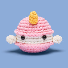 Load image into Gallery viewer, Bjørn the Narwhal: Sweetie Edition Crochet Kit
