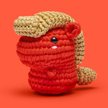 Load image into Gallery viewer, Jia the Fire Horse Crochet Kit
