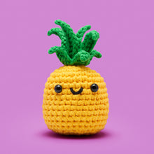 Load image into Gallery viewer, Pinya the Pineapple Crochet Kit
