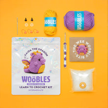 Load image into Gallery viewer, Kaida the Dragon Crochet Kit
