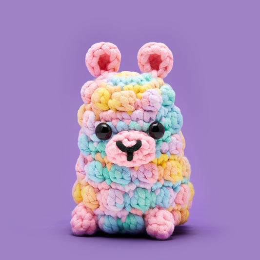 Gertrude the Llama Pastel Crochet Kit