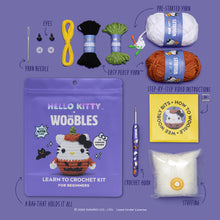 Load image into Gallery viewer, Halloween Hello Kitty® Crochet Kit
