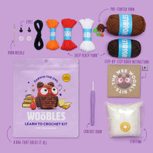 Load image into Gallery viewer, Darwin the Owl Crochet Kit
