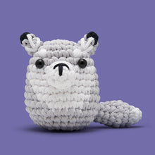 Load image into Gallery viewer, Emi the Wolf Crochet Kit
