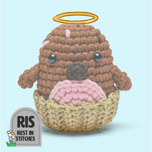 Load image into Gallery viewer, Pierre the Penguin: Sweetie Edition Crochet Kit
