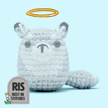 Load image into Gallery viewer, Emi the Wolf Crochet Kit
