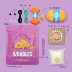 Phoebe the Stegosaurus Crochet Kit