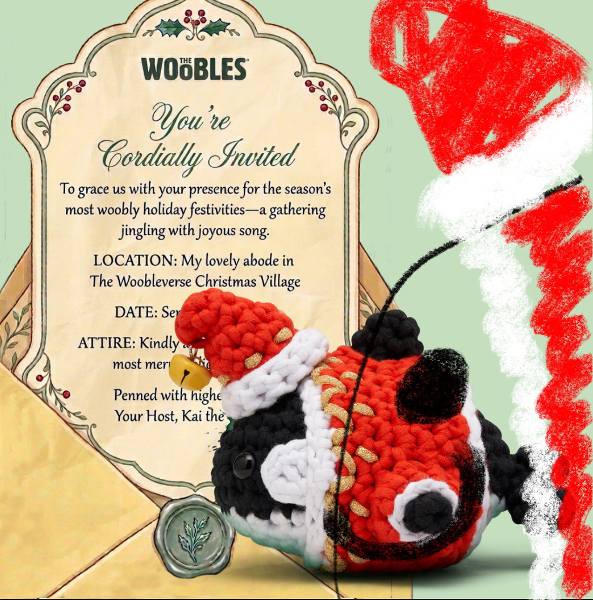 Here We Go A-Wooblin' Advent Calendar