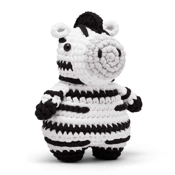 Jasper the Zebra Crochet Kit