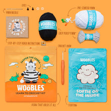 Load image into Gallery viewer, Jasper the Zebra Crochet Kit
