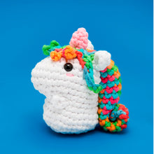 Load image into Gallery viewer, Billy the Unicorn Rainbow Crochet Kit
