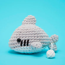 Load image into Gallery viewer, Tank the Shark Crochet Kit
